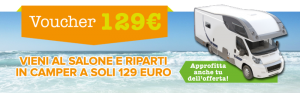 NOLEGGIO CAMPER VOUCHER 129 EURO