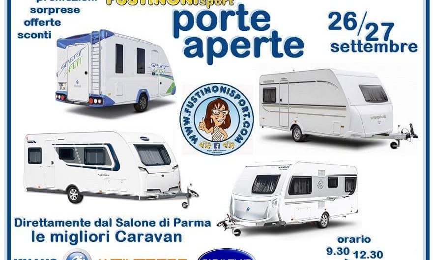 Porte aperte 26.27 sett 2015 FUSTINONI SPORT - caravan