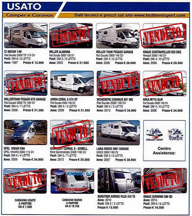 lista usati 30.9.15 fustinoni sport