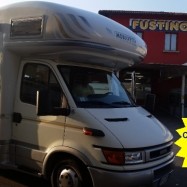 MOBILVETTA IVECO S 10 CAMPER USATO FUSTINONI SPORT BG