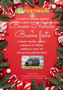 Buon Natale Buone feste FUSTINONI SPORT
