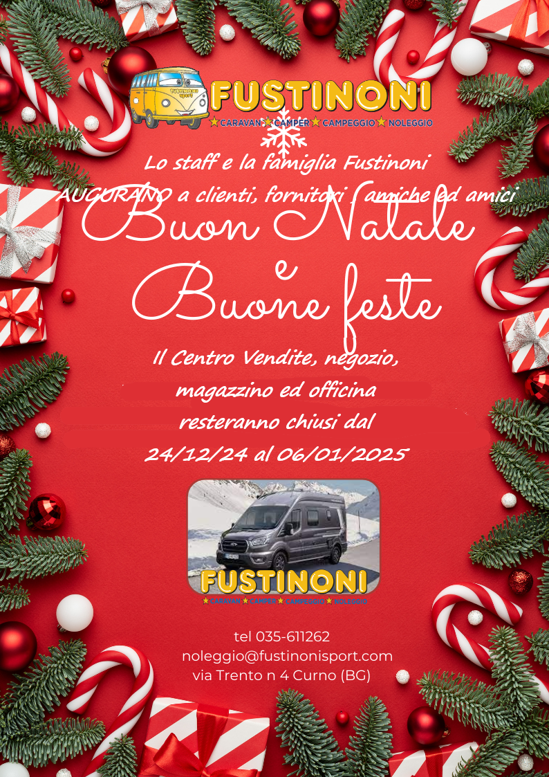 Buon Natale Buone feste FUSTINONI SPORT