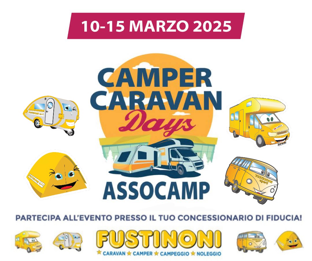 CAMPER DAYS ASSOCAMP FUSTINONI 10-15 MARZO 2025
