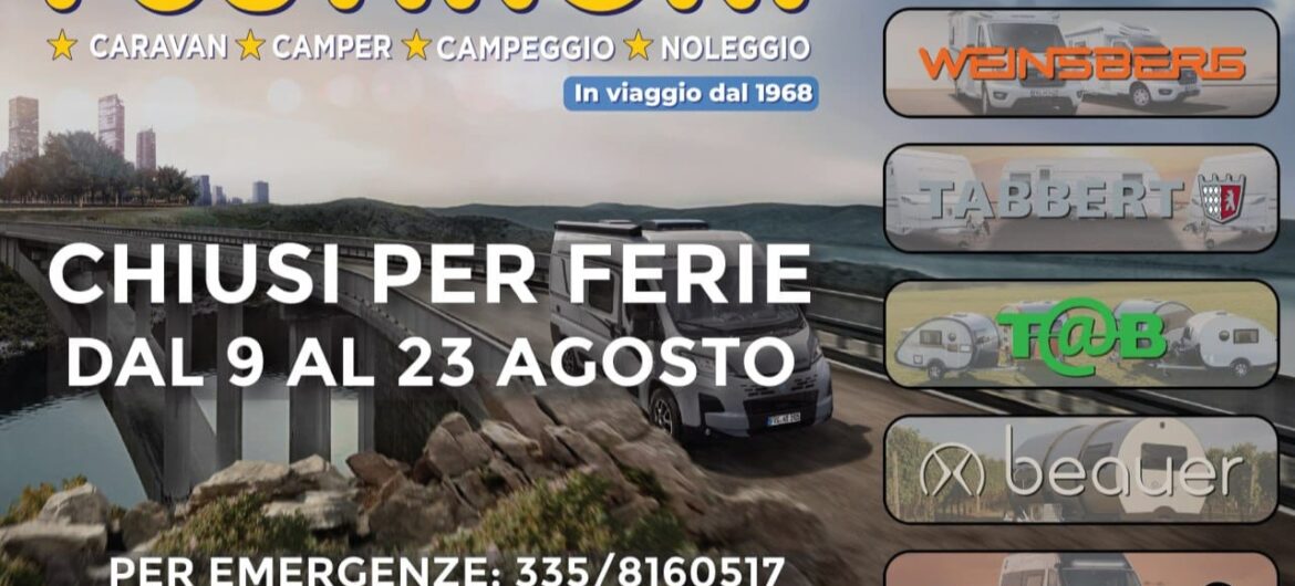 FUSTINONI SPORT BG CHIUSO PER FERIE 2027
